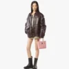 Toni Top-Zip Shopper in Visetos