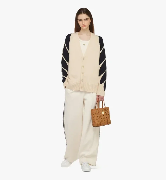 Toni Top-Zip Shopper in Visetos