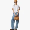 Tracy Satchel in Visetos Leather Mix Tracy Satchel in Visetos Leather Mix