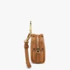 Wristlet Pet Litter Bag Holder in Monogram Print Leather
