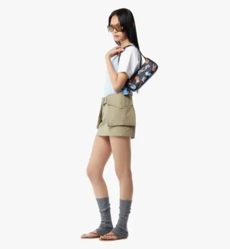 Year of the Horse Aren Shoulder Bag in Visetos Year of the Horse Aren Shoulder Bag in Visetos