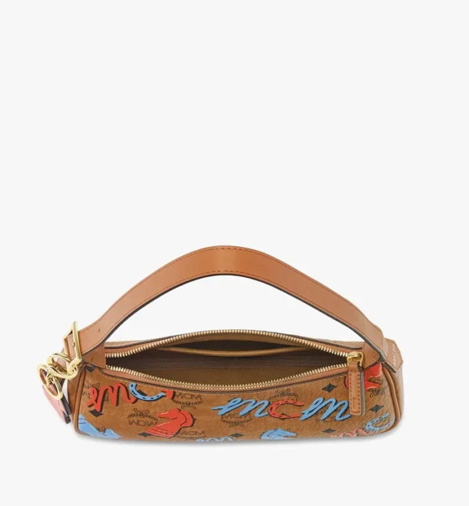 Year of the Horse Aren Shoulder Bag in Visetos Year of the Horse Aren Shoulder Bag in Visetos