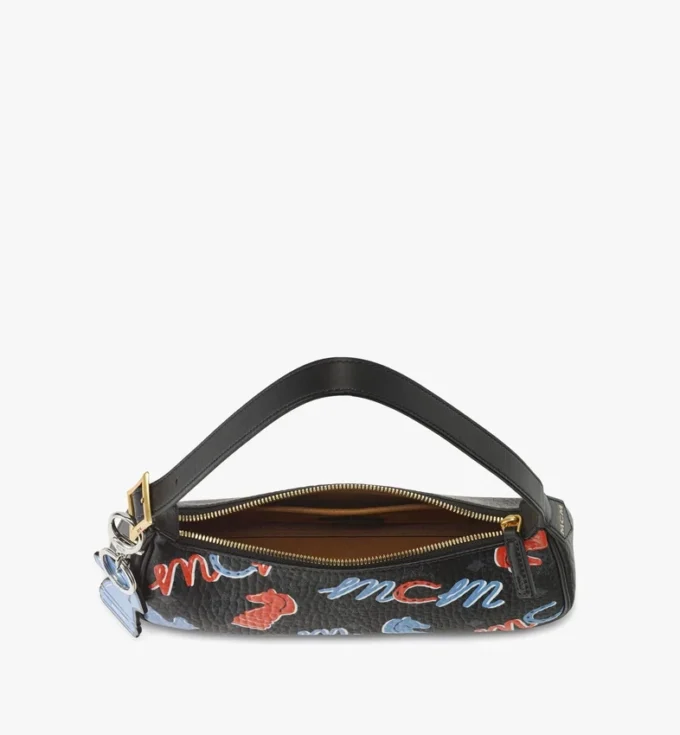 Year of the Horse Aren Shoulder Bag in Visetos Year of the Horse Aren Shoulder Bag in Visetos