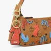 Year of the Horse Aren Shoulder Bag in Visetos Year of the Horse Aren Shoulder Bag in Visetos